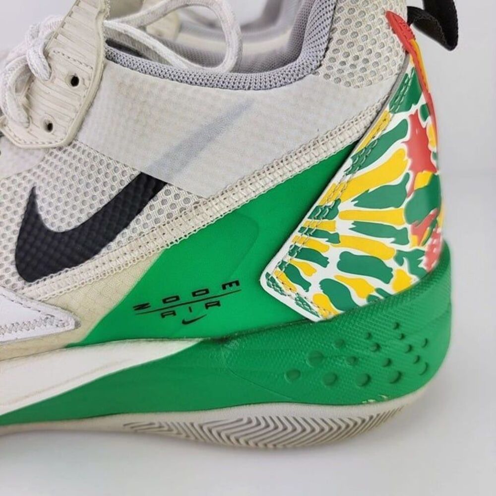 Nike Air Jordan Men Size 9 White Green 92 Zoom Athletic Sneaker Shoes CK9183-103 - Picture 2 of 8
